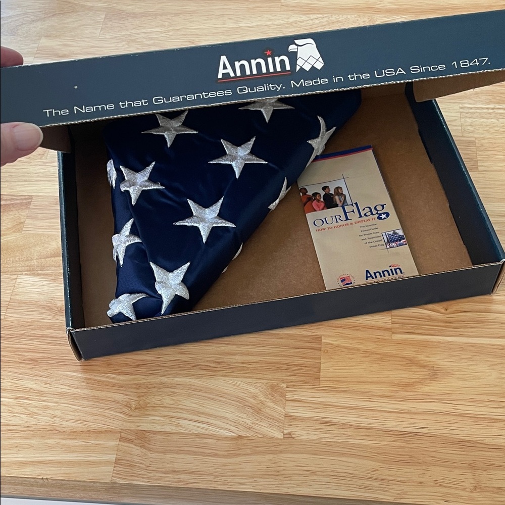 American Flag Flown over Camp Phoenix in Kabul Afghanistan